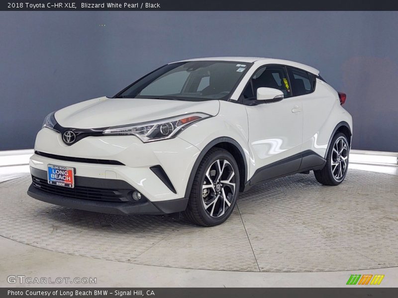 Blizzard White Pearl / Black 2018 Toyota C-HR XLE