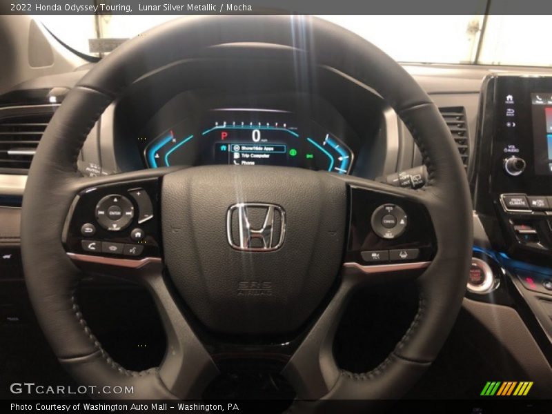 Lunar Silver Metallic / Mocha 2022 Honda Odyssey Touring