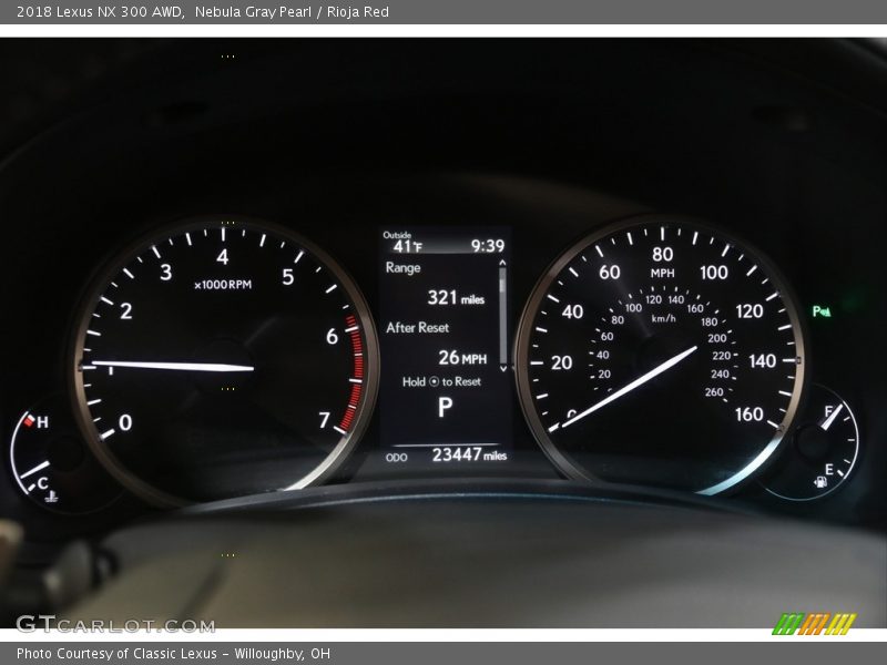 Nebula Gray Pearl / Rioja Red 2018 Lexus NX 300 AWD