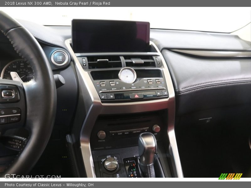 Nebula Gray Pearl / Rioja Red 2018 Lexus NX 300 AWD