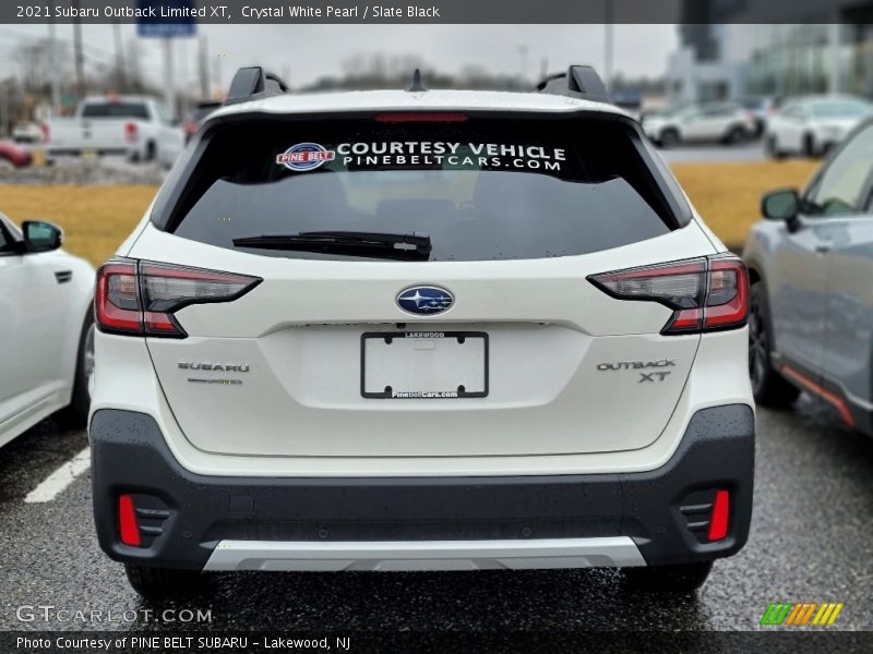 Crystal White Pearl / Slate Black 2021 Subaru Outback Limited XT