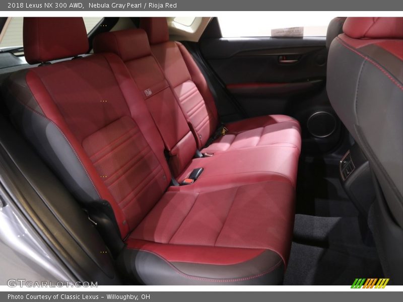 Rear Seat of 2018 NX 300 AWD