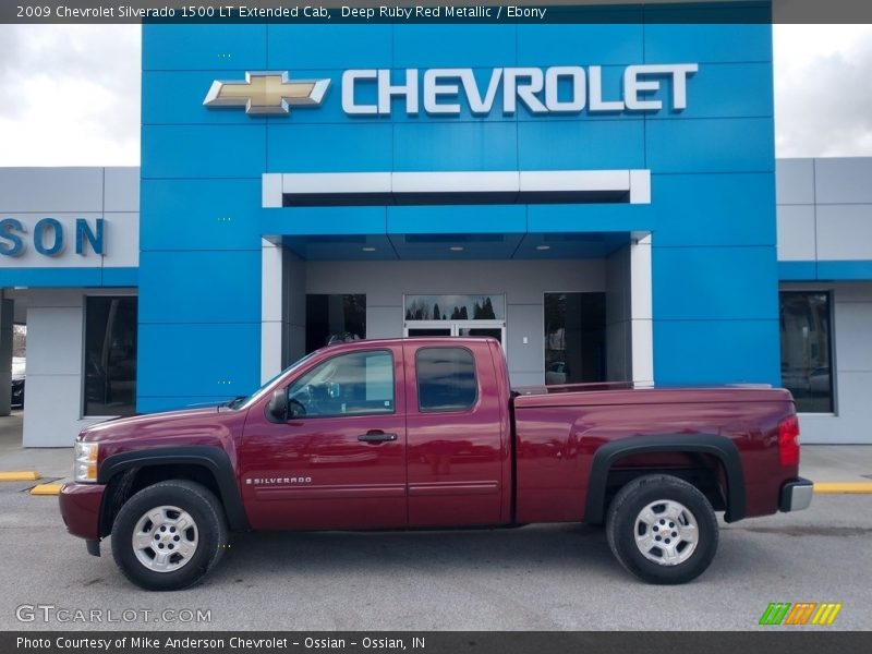  2009 Silverado 1500 LT Extended Cab Deep Ruby Red Metallic
