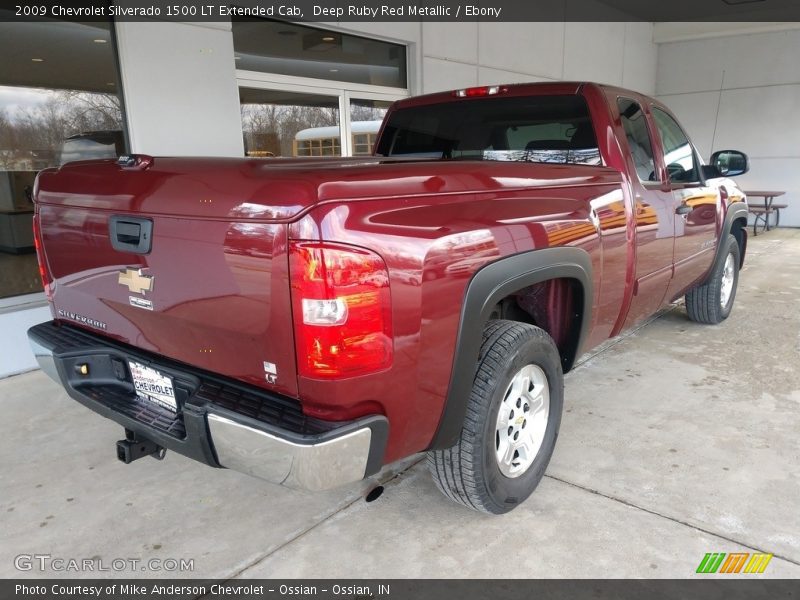  2009 Silverado 1500 LT Extended Cab Deep Ruby Red Metallic