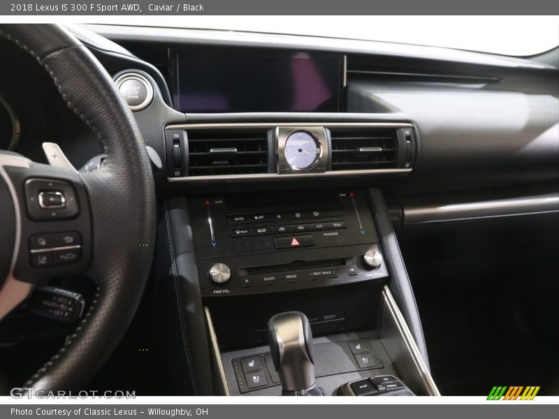 Caviar / Black 2018 Lexus IS 300 F Sport AWD