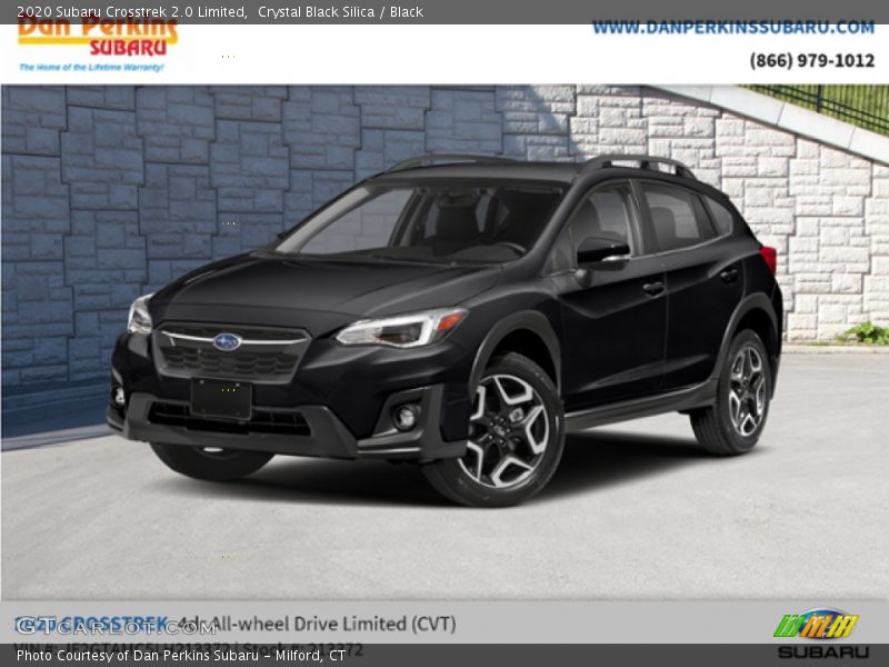 Crystal Black Silica / Black 2020 Subaru Crosstrek 2.0 Limited