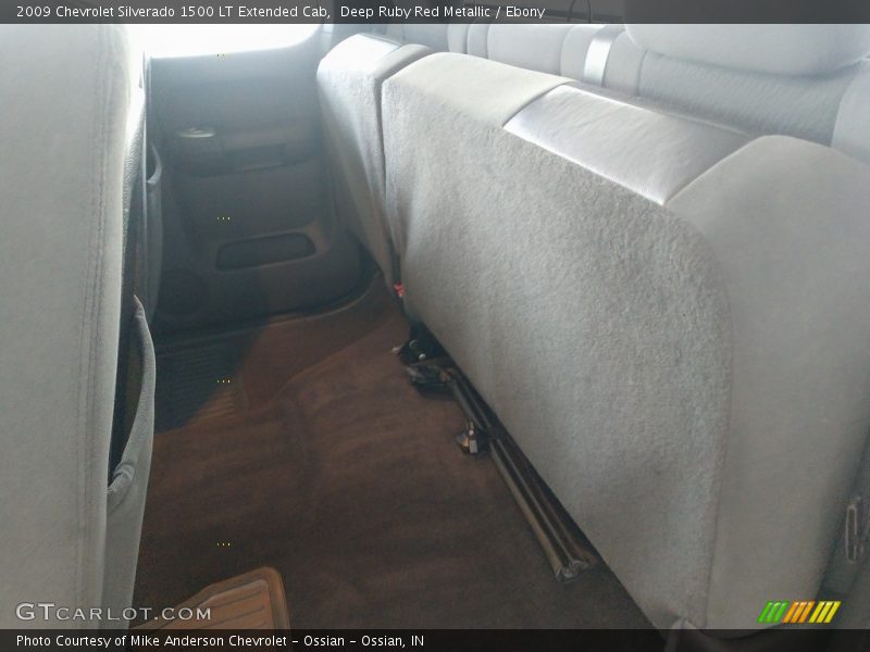 Deep Ruby Red Metallic / Ebony 2009 Chevrolet Silverado 1500 LT Extended Cab