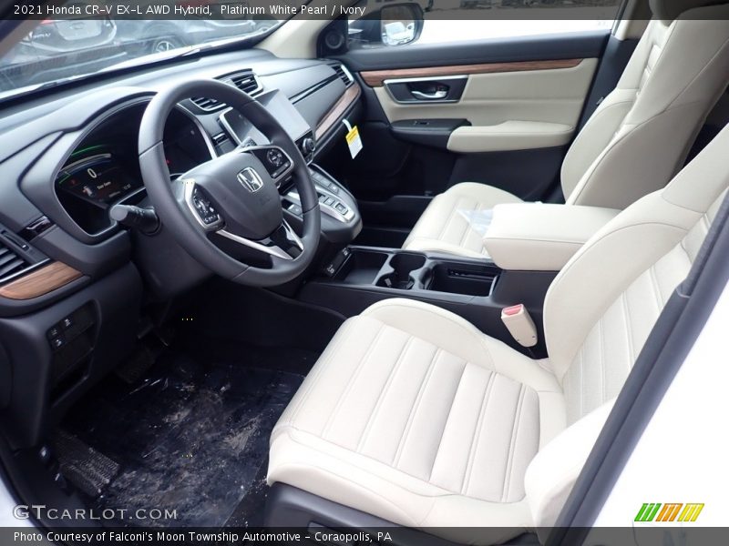  2021 CR-V EX-L AWD Hybrid Ivory Interior