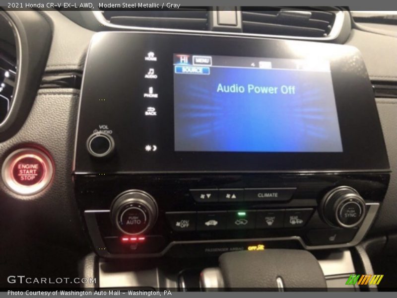 Modern Steel Metallic / Gray 2021 Honda CR-V EX-L AWD