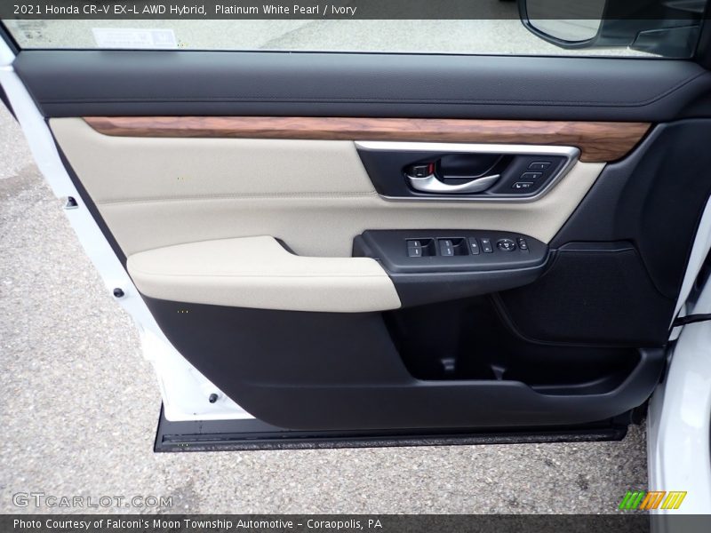 Door Panel of 2021 CR-V EX-L AWD Hybrid