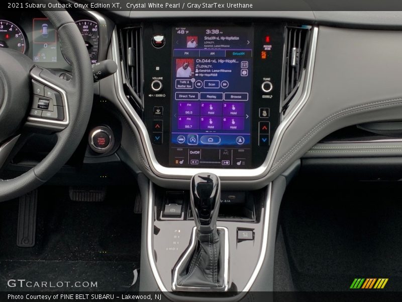 Crystal White Pearl / Gray StarTex Urethane 2021 Subaru Outback Onyx Edition XT