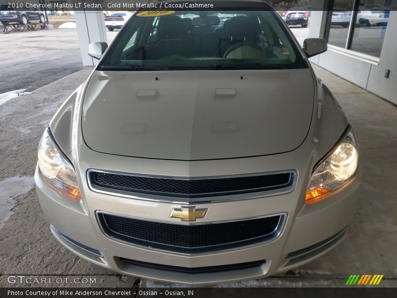 Gold Mist Metallic / Cocoa/Cashmere 2010 Chevrolet Malibu LT Sedan