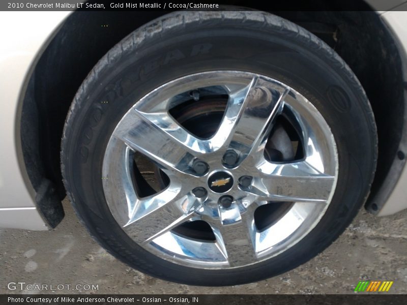 Gold Mist Metallic / Cocoa/Cashmere 2010 Chevrolet Malibu LT Sedan