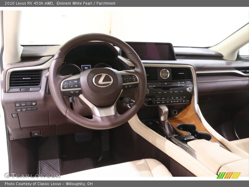 Dashboard of 2016 RX 450h AWD