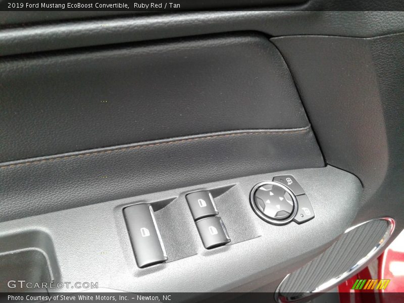 Ruby Red / Tan 2019 Ford Mustang EcoBoost Convertible