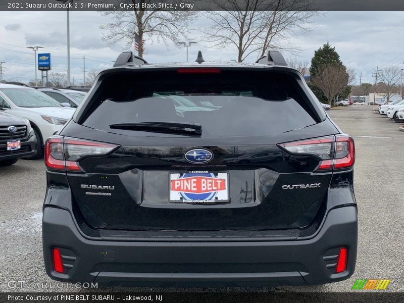 Crystal Black Silica / Gray 2021 Subaru Outback 2.5i Premium
