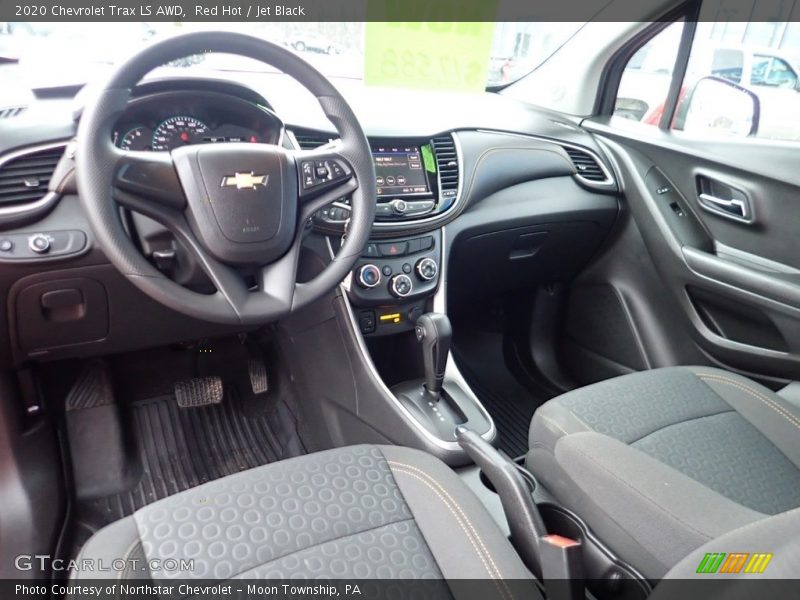 Red Hot / Jet Black 2020 Chevrolet Trax LS AWD