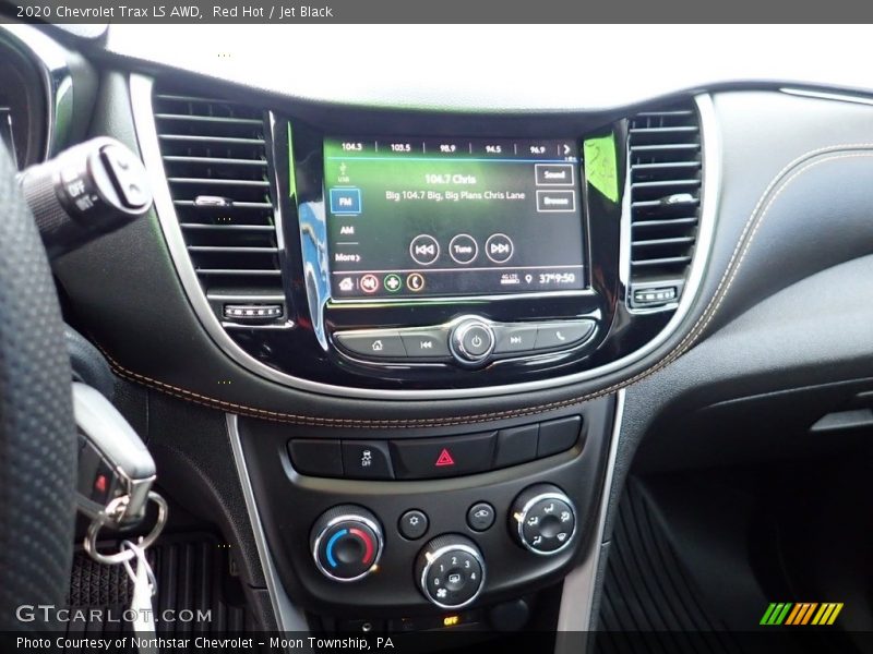 Red Hot / Jet Black 2020 Chevrolet Trax LS AWD