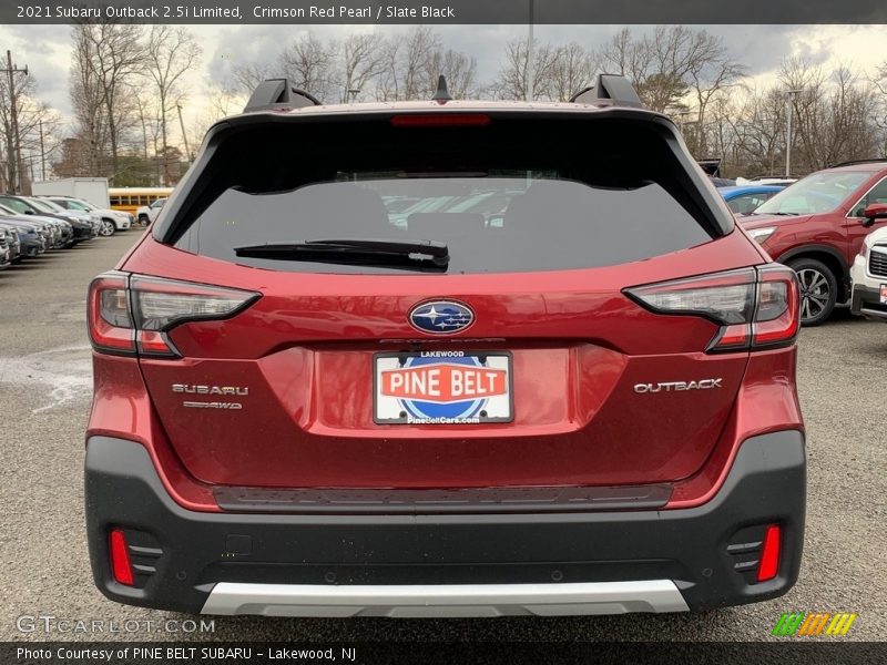 Crimson Red Pearl / Slate Black 2021 Subaru Outback 2.5i Limited