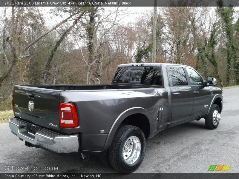 Granite Crystal Metallic / Black 2021 Ram 3500 Laramie Crew Cab 4x4