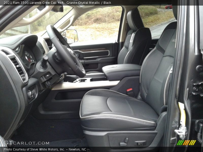Granite Crystal Metallic / Black 2021 Ram 3500 Laramie Crew Cab 4x4