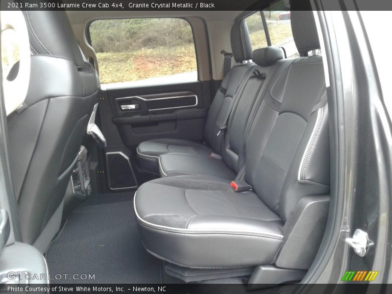 Granite Crystal Metallic / Black 2021 Ram 3500 Laramie Crew Cab 4x4