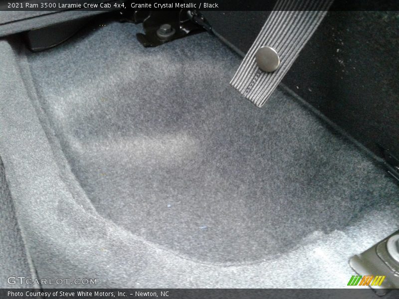 Granite Crystal Metallic / Black 2021 Ram 3500 Laramie Crew Cab 4x4
