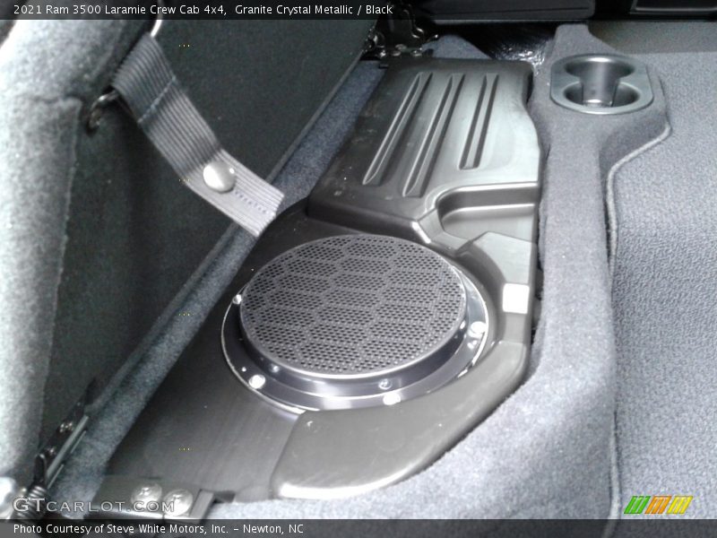 Granite Crystal Metallic / Black 2021 Ram 3500 Laramie Crew Cab 4x4