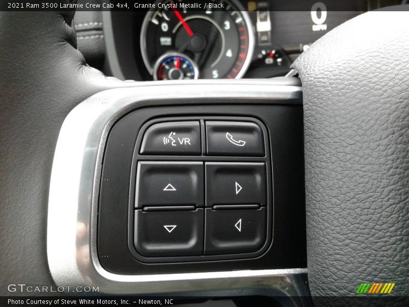 Granite Crystal Metallic / Black 2021 Ram 3500 Laramie Crew Cab 4x4