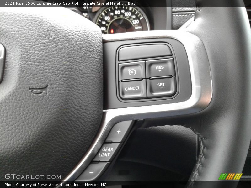 Granite Crystal Metallic / Black 2021 Ram 3500 Laramie Crew Cab 4x4