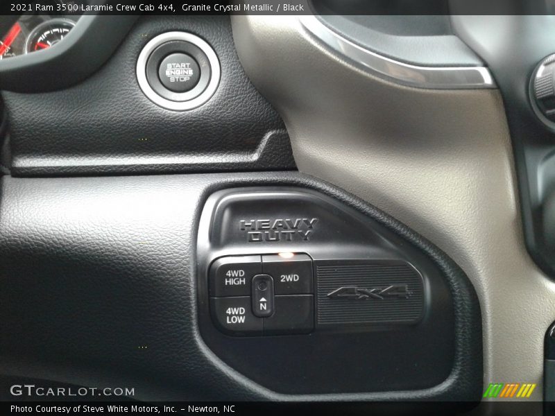 Granite Crystal Metallic / Black 2021 Ram 3500 Laramie Crew Cab 4x4