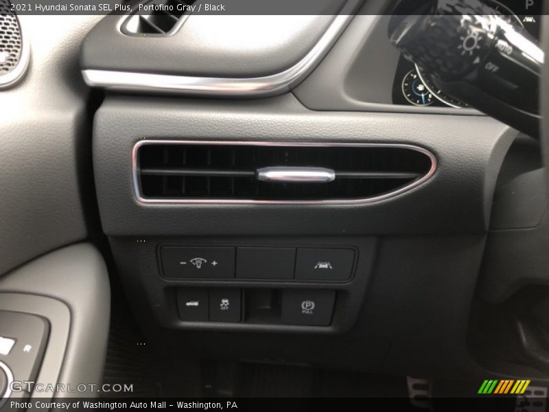 Portofino Gray / Black 2021 Hyundai Sonata SEL Plus