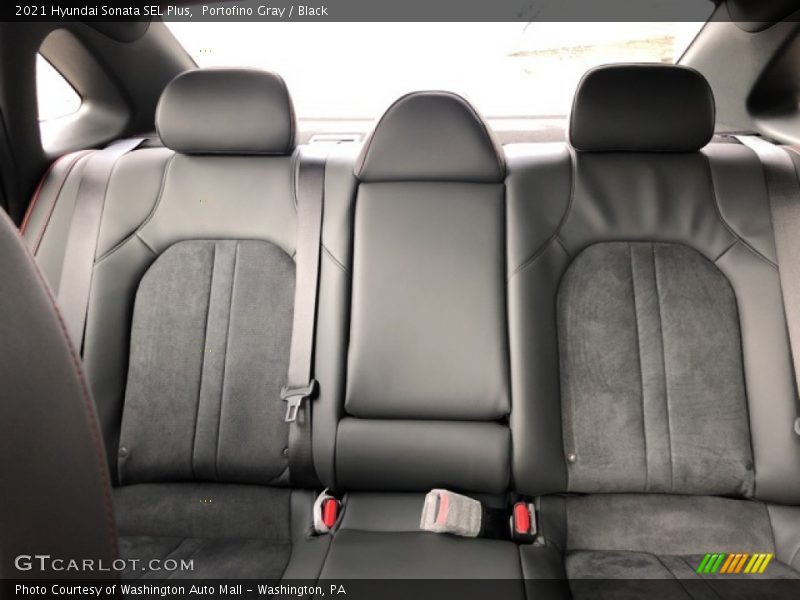 Portofino Gray / Black 2021 Hyundai Sonata SEL Plus