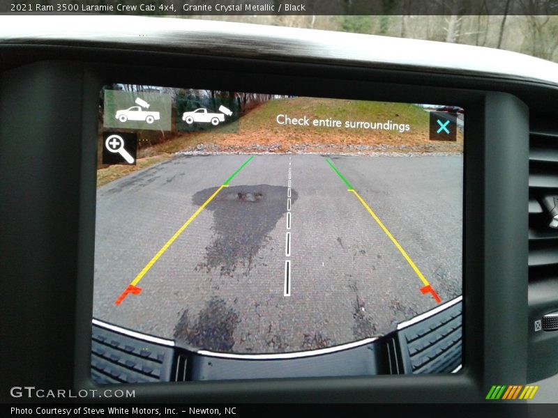 Granite Crystal Metallic / Black 2021 Ram 3500 Laramie Crew Cab 4x4