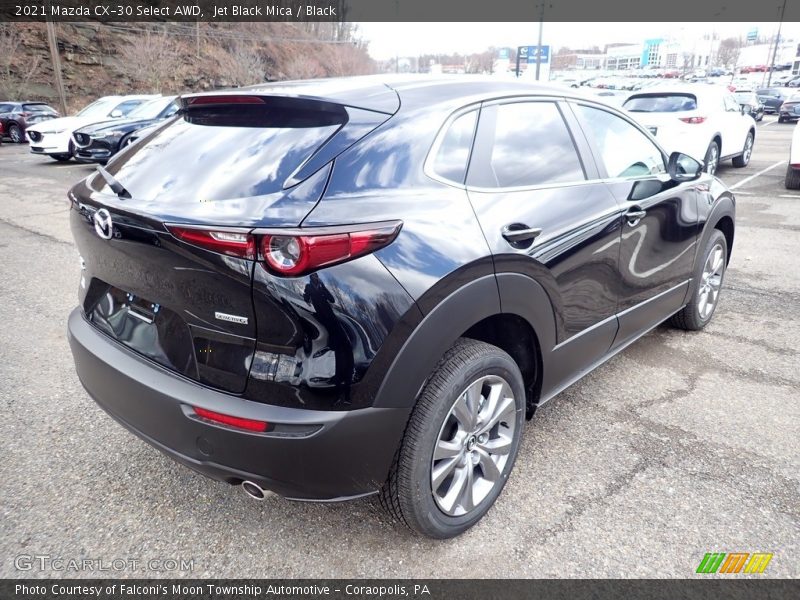 Jet Black Mica / Black 2021 Mazda CX-30 Select AWD