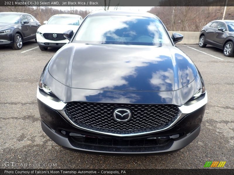 Jet Black Mica / Black 2021 Mazda CX-30 Select AWD