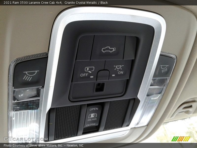 Granite Crystal Metallic / Black 2021 Ram 3500 Laramie Crew Cab 4x4