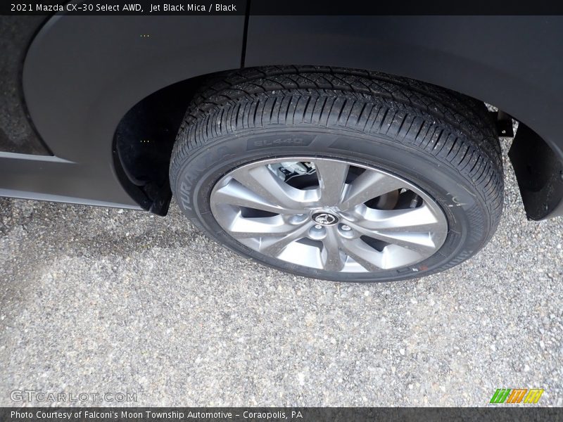 Jet Black Mica / Black 2021 Mazda CX-30 Select AWD