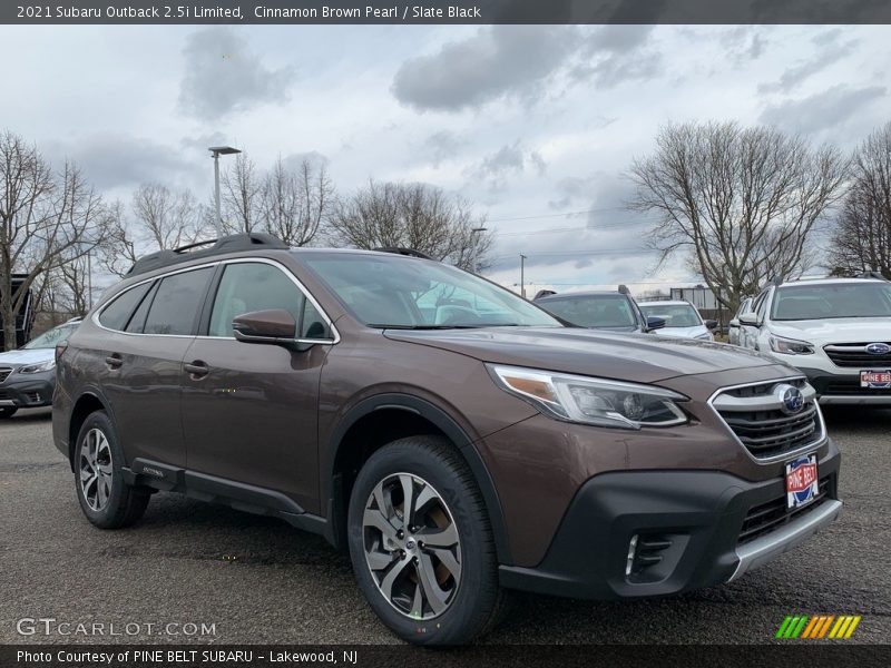 Cinnamon Brown Pearl / Slate Black 2021 Subaru Outback 2.5i Limited