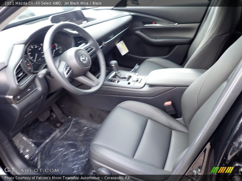 Jet Black Mica / Black 2021 Mazda CX-30 Select AWD