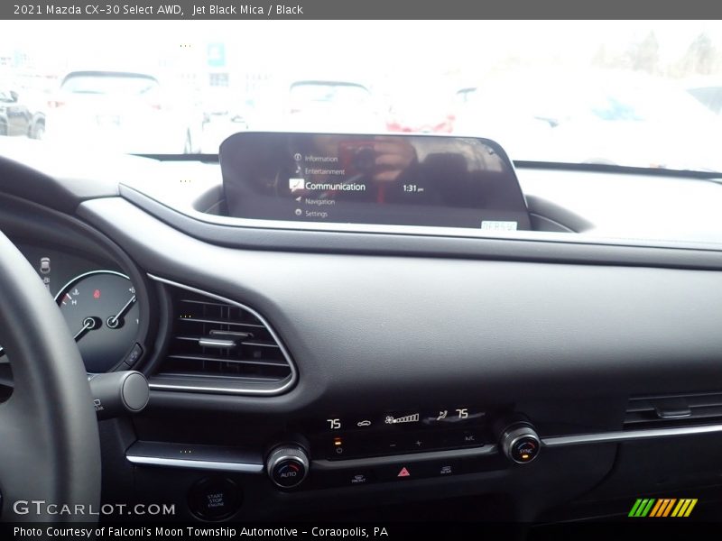 Jet Black Mica / Black 2021 Mazda CX-30 Select AWD