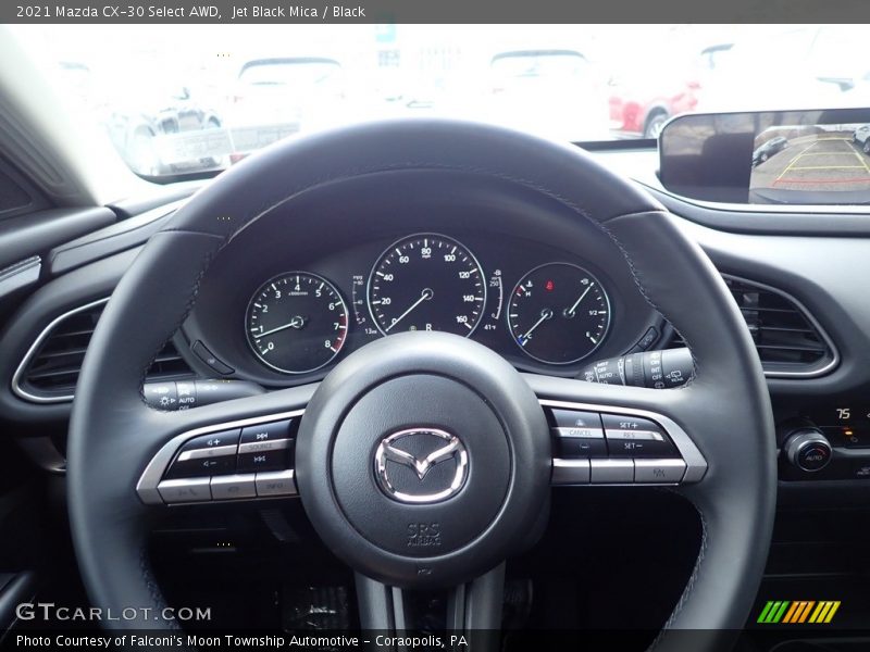 Jet Black Mica / Black 2021 Mazda CX-30 Select AWD
