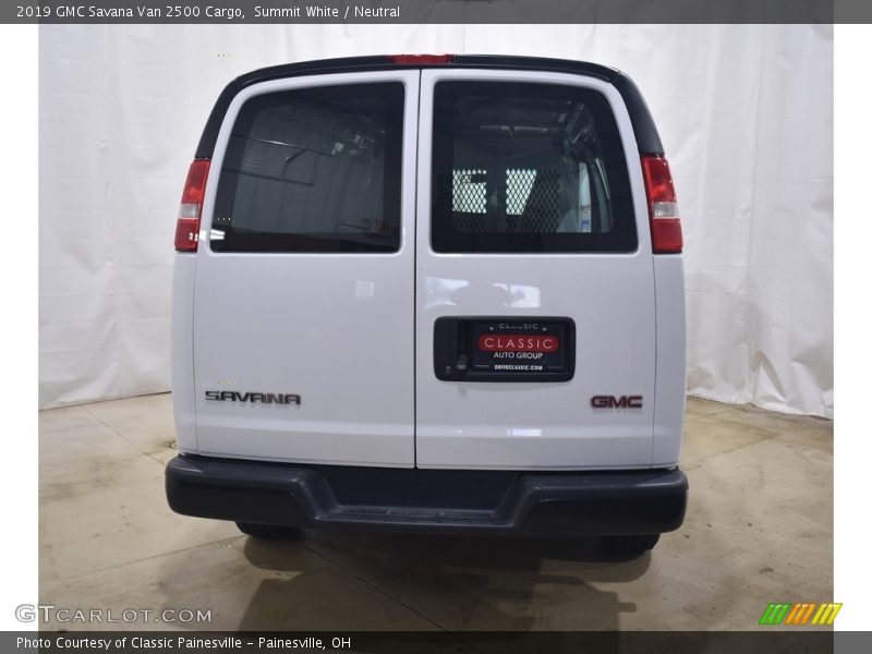 Summit White / Neutral 2019 GMC Savana Van 2500 Cargo