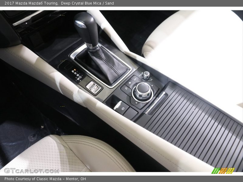 Deep Crystal Blue Mica / Sand 2017 Mazda Mazda6 Touring