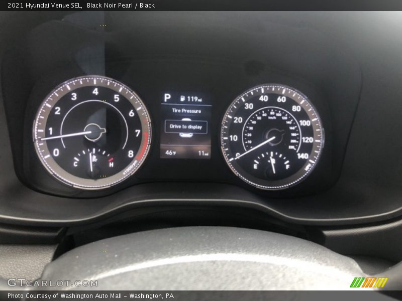 Black Noir Pearl / Black 2021 Hyundai Venue SEL