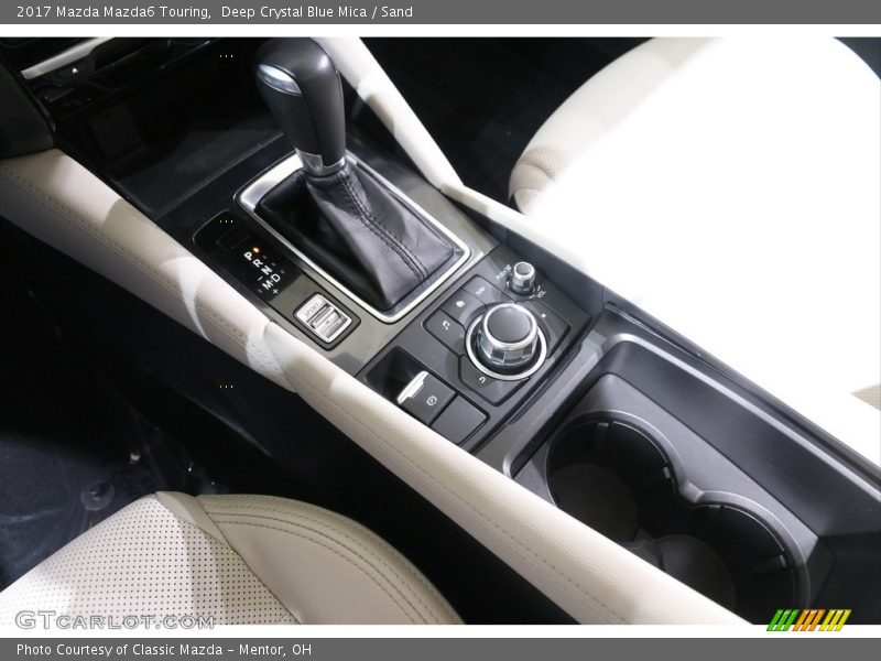 Deep Crystal Blue Mica / Sand 2017 Mazda Mazda6 Touring