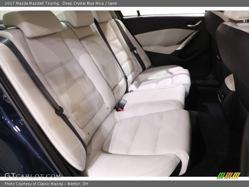 Deep Crystal Blue Mica / Sand 2017 Mazda Mazda6 Touring