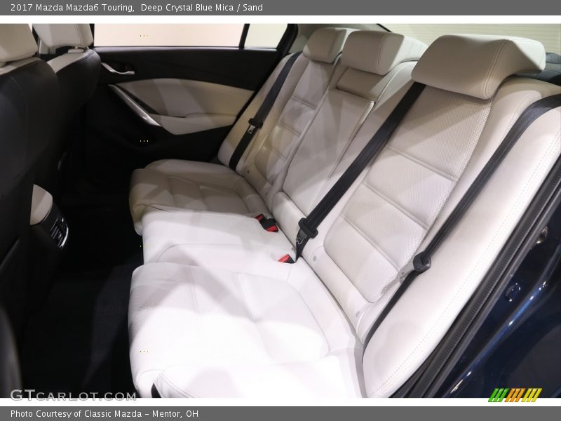 Deep Crystal Blue Mica / Sand 2017 Mazda Mazda6 Touring