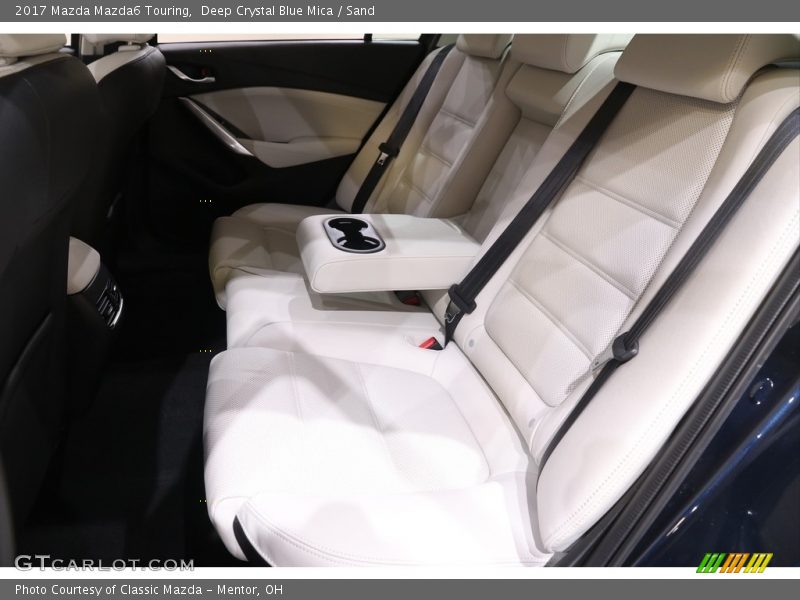 Deep Crystal Blue Mica / Sand 2017 Mazda Mazda6 Touring