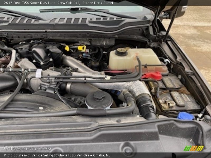 Bronze Fire / Camel 2017 Ford F350 Super Duty Lariat Crew Cab 4x4